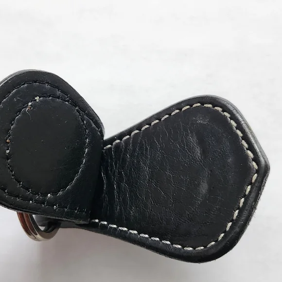 Dooney ID Black Zip Pouch Set